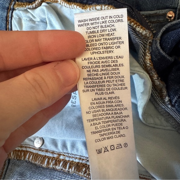 FRAME Le Sylvie Crop in Crosslane Wash - Picture 16 of 16